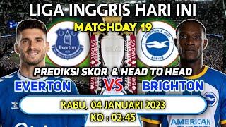 Prediksi Everton vs Brighton | Liga Inggris Hari Ini | Head to Head