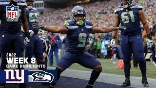 New York Giants vs. Seattle Seahawks | 2022 Week 8 Game Highlights