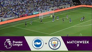 Brighton v Man City | Premier League 2021/22 Highlights Matchweek 9