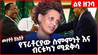 #Ethiopianews#Ethiopia የፕሪቶርያው ስምምነት እና ብርቱካን ሚደቅሳ❗️❗️ Pritoria | Birtukan Mideksa |TPLF Jun-30-2023