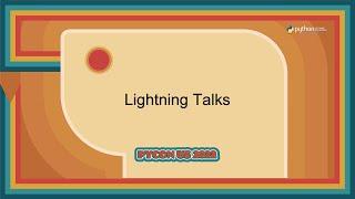 Lightning Talks - Day 3