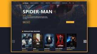 How To Create a Movie Website Using HTML And CSS