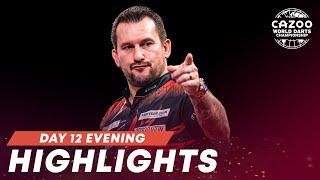 ALLY PALLY ROCKED! | Day 12 Evening Highlights | 2022/23 Cazoo World Darts Championship