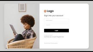 Responsive Login Form Using HTML, CSS & Bootstrap | Bootstrap Login Form