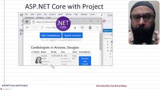 Course on ASP.NET Core with "Find a Doctor" Project