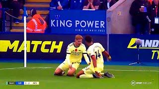 Emile Smith Rowe Vs Leicester City 2021 (Away)30/10/2021|HD-English Comentary