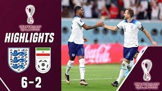 England vs Iran 6-2 | All Goals & Extended Highlights | FIFA World Cup QATAR 2022