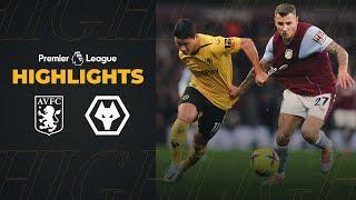 Honours even at Villa Park | Aston Villa 1-1 Wolves | Match Highlights