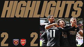 West Ham vs Arsenal (2-2) Premier League 2023 | Highlights