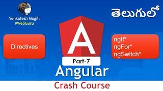 Angular Directives: Mastering Angular Directives Step by Step in Telugu #venkateshmogili #angular