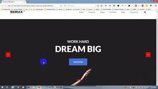 Basic Web Design & Development PSD to HTML5 Class-9   Bangla Tutorial