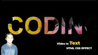 HOW TO ADD VIDEO IN TEXT BACKGROUND USING HTML CSS FOR  BEGINNERS TUTORIAL 2022  - اردو / हिंदी`