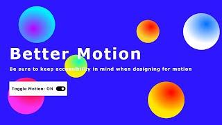 Reduced Motion Toggle Animation Effect Using HTML and CSS | Coding Karunadu