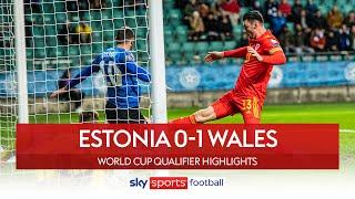 Moore's early strike gives Wales vital win | Estonia 0-1 Wales | World Cup Qualifier Highlights