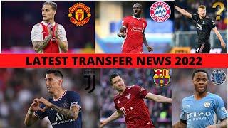 Transfer Rumours  Antony, Sterling, Di Maria, Mane, Lewandowski, Jesus, Lukaku, De Ligt, Skriniar