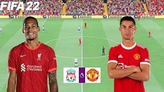 Liverpool vs Manchester United - Premier League 2022 - Full Gameplay