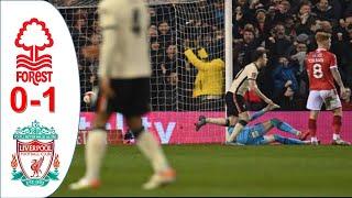 Nottingham Forest vs Liverpool 0-1 Emirates FA Cup Highlights - Jota Bring Reds to Semi Final !