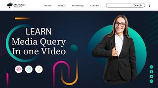 Media query in CSS complete tutorial | Complete media query in one video