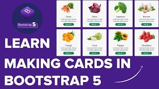 RESPONSIVE BOOTSTRAP 5 CARDS IN HTML & CSS !