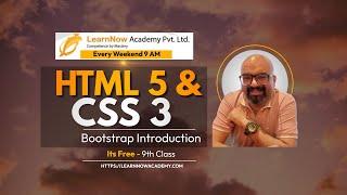 How To Learn HTML & CSS Bootstrap Introduction HTML Tutorial Full Course for Beginners