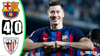 Barcelona vs Athletic Bilbao 4-0 - All Gоals & Extеndеd Hіghlіghts - 2022 HD