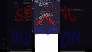 HTML CSS Swing button on click #shorts