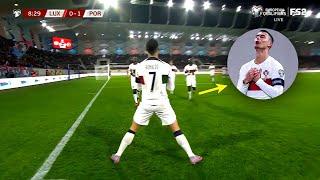 Cristiano Ronaldo vs Luxembourg (Away) 2 Goals And Combined His Two Celebrations????(26/03/2023)