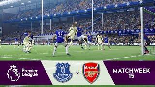 Everton vs Arsenal | Premier League 2021/22 Matchweek 15