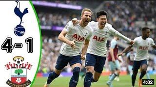 Extended Highlights (4x1) | Tottenham vs Southampton | Premier League Highlights | Pes 21 Gameplay