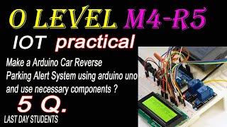 o level m4 r5 iot practical questions #olevel #olevelinhindi