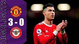 Manchester United vs Brentford 3-0 | All Goals & Highlights | Premier League 2021-22 | Matchday 35