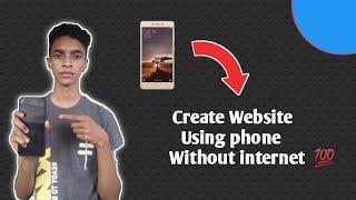 Create websites in mobile ???? | Sinansina | #website #create #html