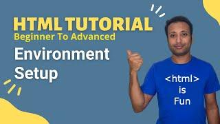 HSC ICT | Bangla HTML Tutorial 10 : html environment setup | course update