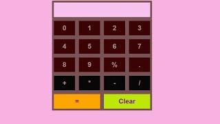 Coding calculator Html ,CSS, JavaScript Tutorial A to Z