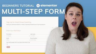 Create a Multi-Step Form with Elementor Pro (Beginner's Tutorial)