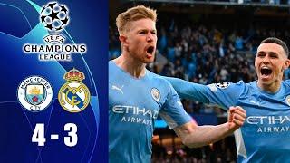 Manchester City vs Real Madrid 4-3 Highlights | UEFA Champions League - 2021/2022