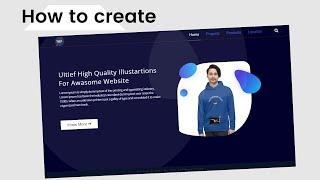 How To Make A Simple Animated Website: Step By Step:  HTML and CSS | Full Website Tutorial