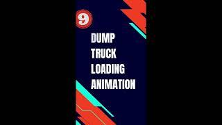 #9 Dump Truck Loading Animation #css3  #css   #design  #button   #developer   #codes  #coding