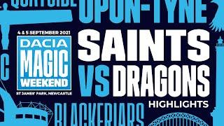 Highlights | St Helens v Catalans Dragons, Dacia Magic Weekend, 2021 Betfred Super League 04.09.2021