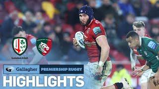 London Irish v Leicester - HIGHLIGHTS | A Hard Fought Victory! | Gallagher Premiership 2022/23