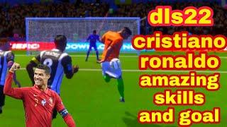 dls22 Cristiano Ronaldo amazing skills and goal ????????#shorts