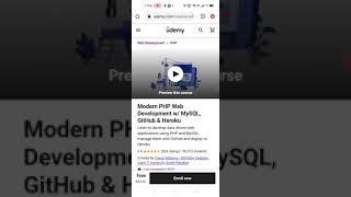 Free Udemy Course with certificate|Free course with certificate|#udemycoupon#udemycourse#php#shorts