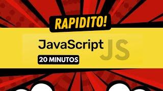 ???? Curso JAVASCRIPT en 10 Minutos ✅ LISTO para el 2022