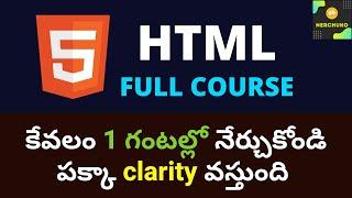 Complete HTML Tutorials in Telugu || Web Development in Telugu || Python in Telugu || #Nerchuko