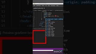 gradient border in html | #html #css #css3 #gradienteffect #ui #uidesign #uiux #uiuxdesign #html5