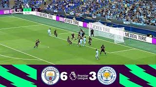 Manchester City vs Leicester City 6-3 | Premier League 2021 | Highlights