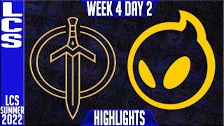 GG vs DIG Highlights | LCS Summer 2022 W4D2 | Golden Guardians vs Dignitas