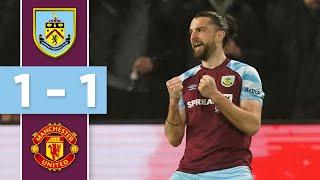 RODRIGUEZ SECURES POINT | HIGHLIGHTS | Burnley v Man Utd 2021/22