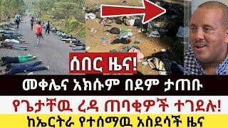 Ethiopia: ሰበር | መቀሌና አክሱም በደም ታጠቡ | የጌታቸዉ ረዳ ጠባቂዎች ተገደሉ | abel birhanu | Zehabesha | Top mereja.