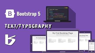 Bootstrap 5 Text/Typography | Bangla Tutorial 2022